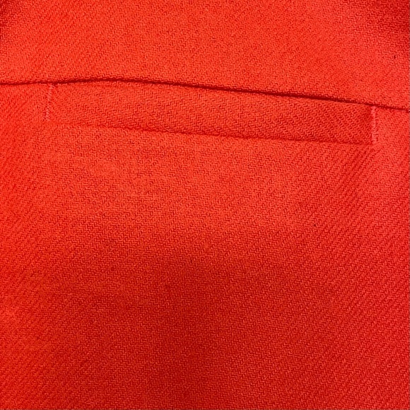 Gap Mini Skirt Wool Blend Front Pockets Lined Size 8 - Picture 2 of 7